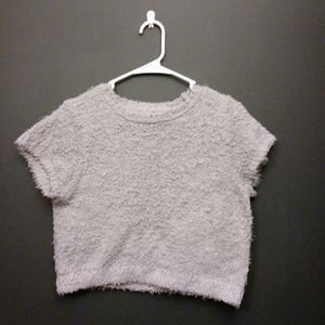 JOE BOXER Medium short sleeve gray womens top